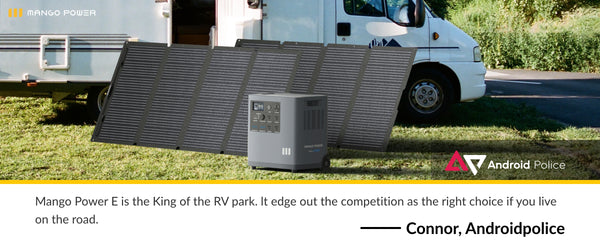 Mango Power E power station review: King of the RV park！