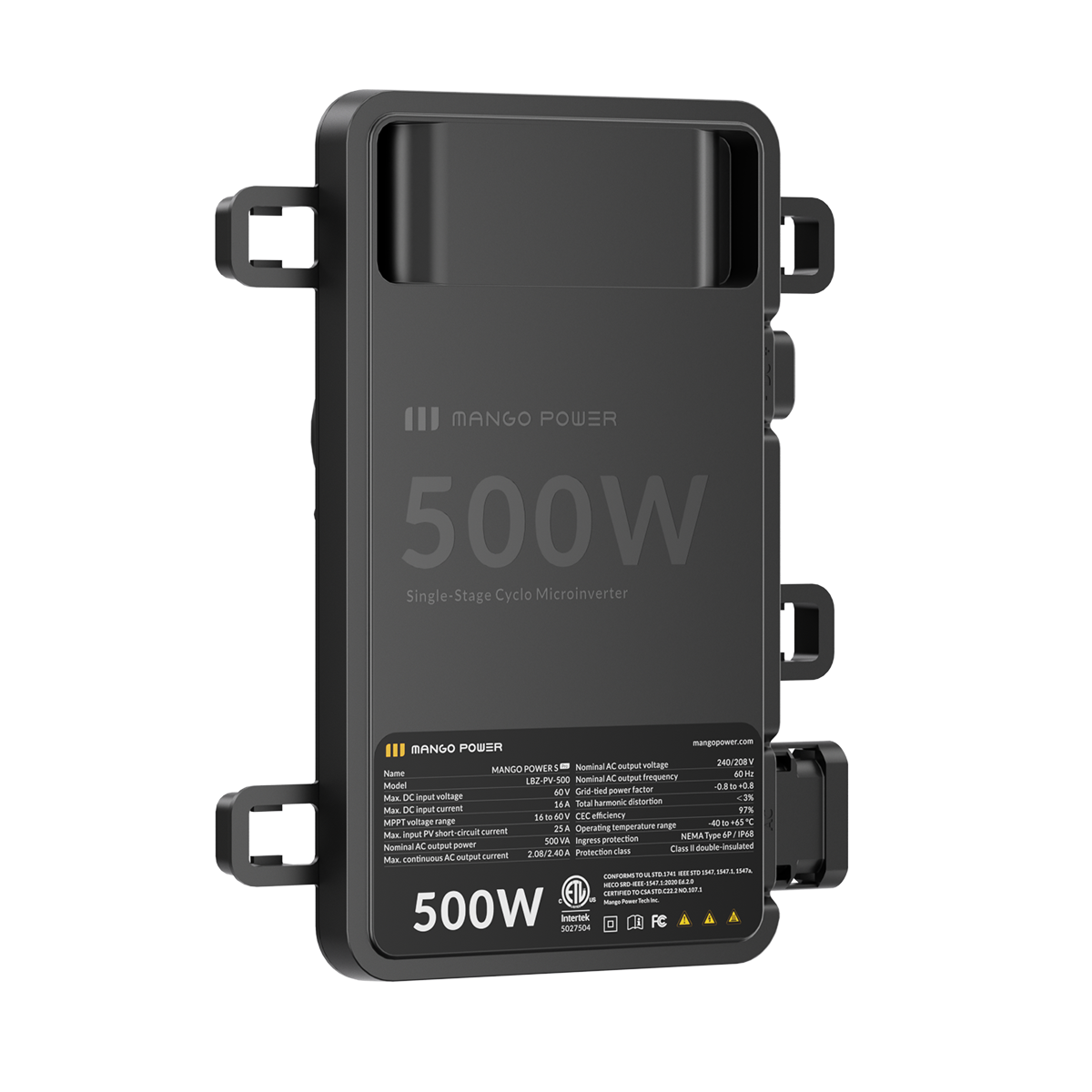 Mango Power S Pro Microinverter 500W*10 set + Zero-Export Gateway