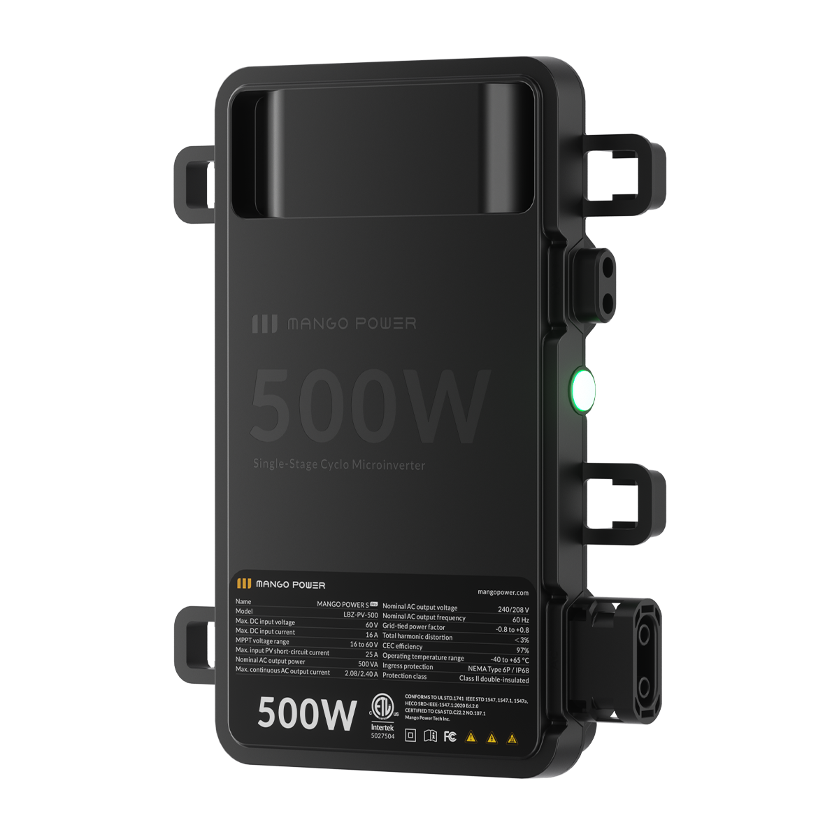 Mango Power S Pro Microinverter 500W*10 set + Zero-Export Gateway