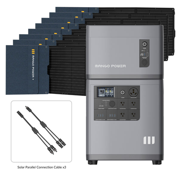 Big Battery Solar Generator 8*200W Kit