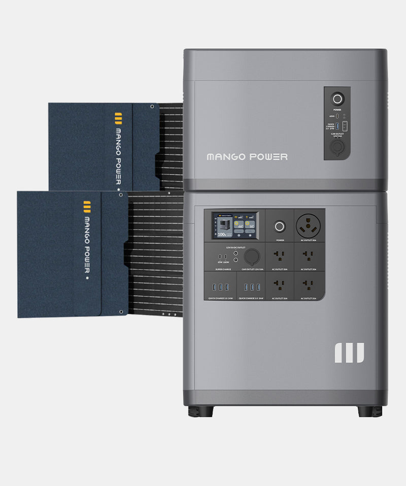 Big Battery Solar Generator Kit