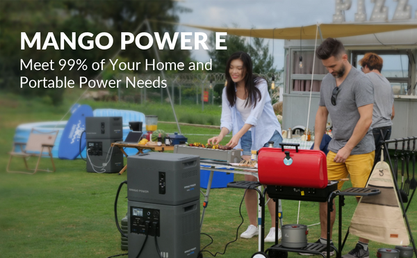 Unleash the Power Two Mango Power E with mSocket Pro - Your Ultimate 240V Home Battery Backup Power Station