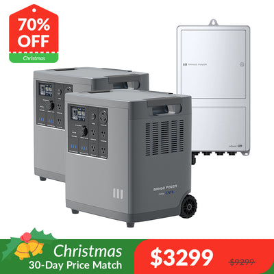 2* Mango Power E+2* Extra Battery + mPanel Pro