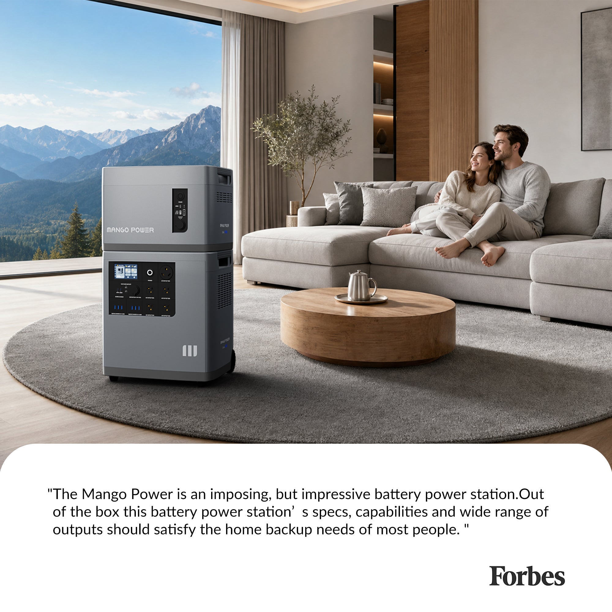 Mango Power: Your Home Battery Backup and Portable Power Station