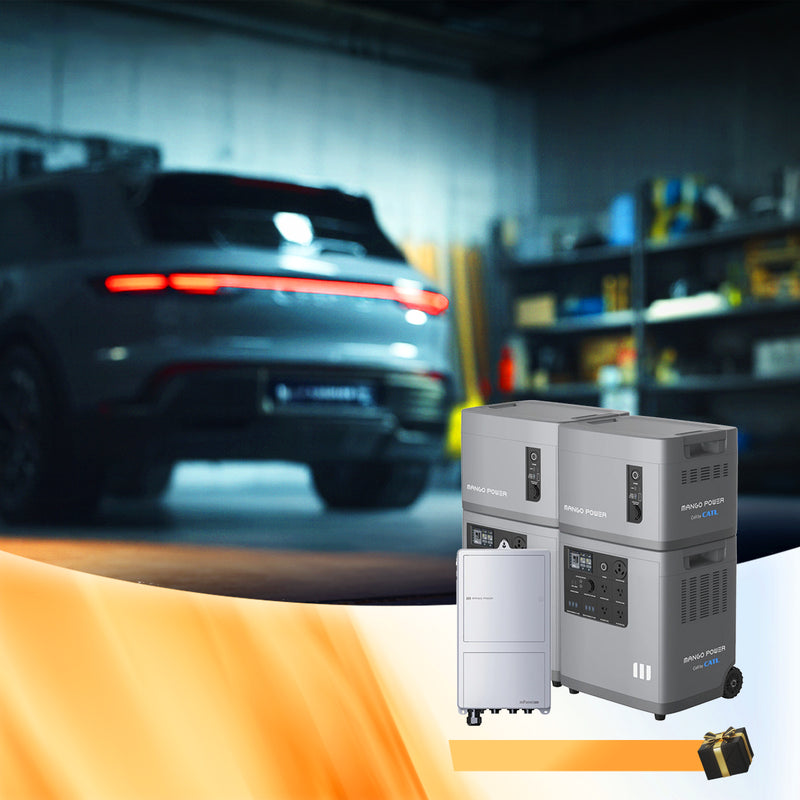 Mango Power Home Backup Kit Pro | 7kWh Capacity | 6kW Output | Solar & Grid Charging
