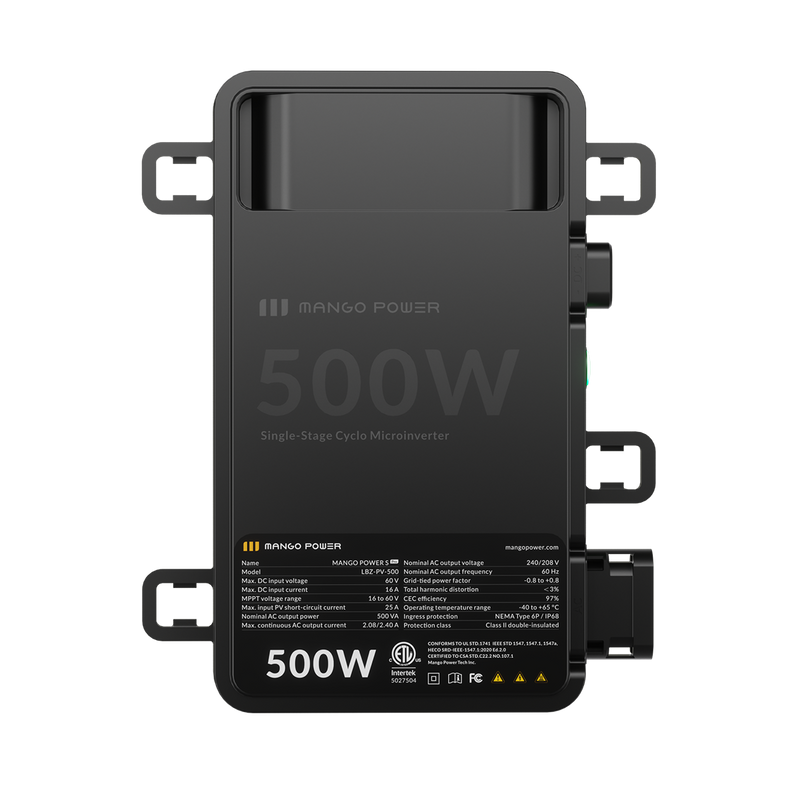 Mango Power S Pro Microinverter 500W*10 set + Zero-Export Gateway