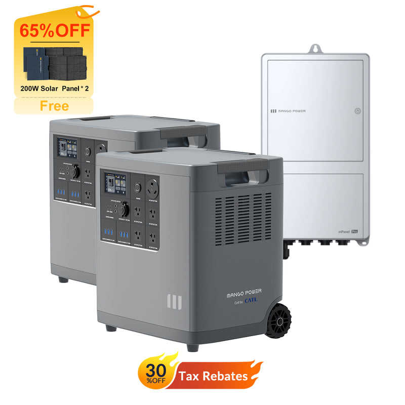 Mango Power E Home Backup and Portable Power Station - Home Backup Kit