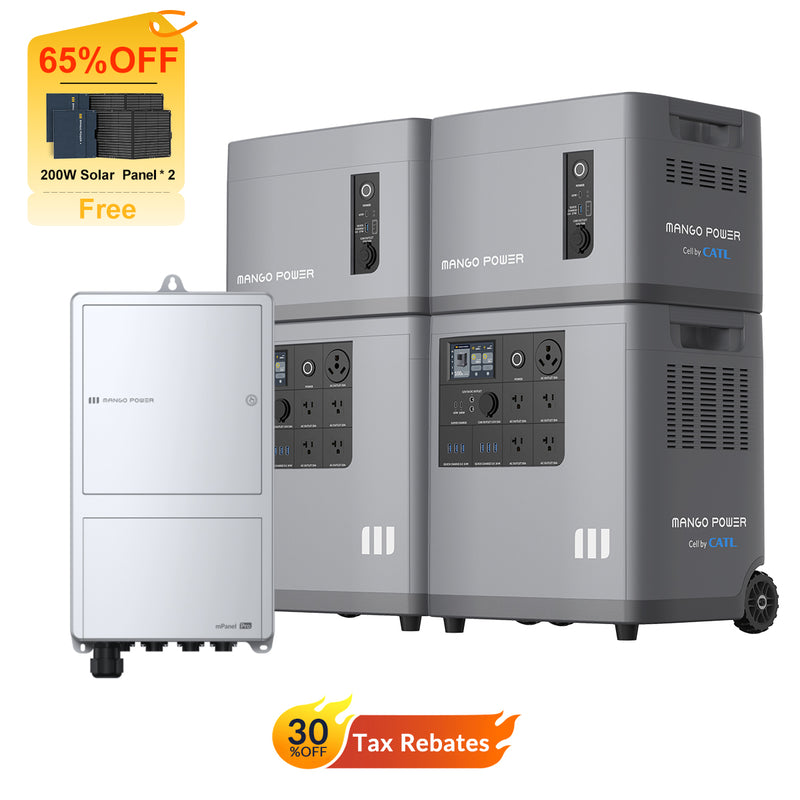 Mango Power E Home Backup and Portable Power Station - Home Backup Kit