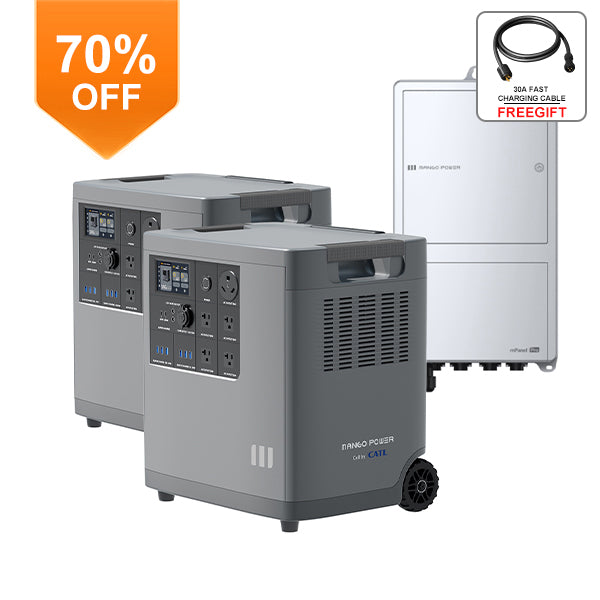 2* Mango Power E +2* Extra Battery + 1*mSocket Pro+2*400W