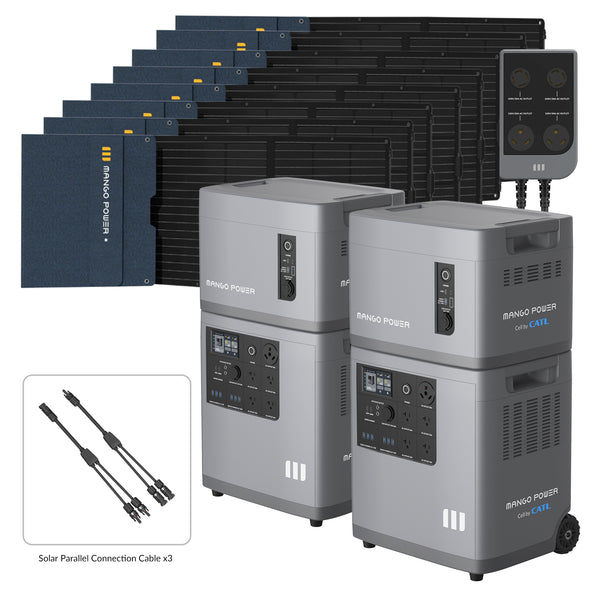 Solar Generator 8*200W 240V Kit Pro